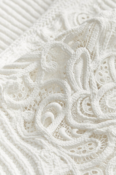 WHITE BOAT NECK JERSEY 10