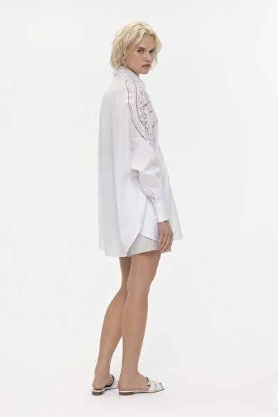 WHITE DESIGN FILLED BERMUDA 4
