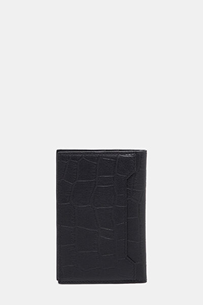 BLACK LEATHER WALLET 3