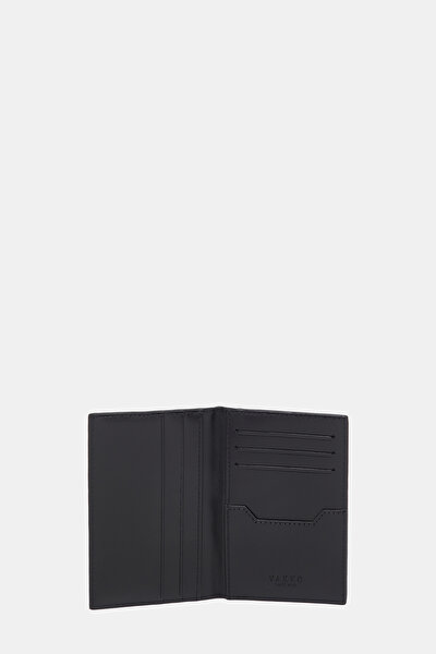 BLACK LEATHER WALLET 5