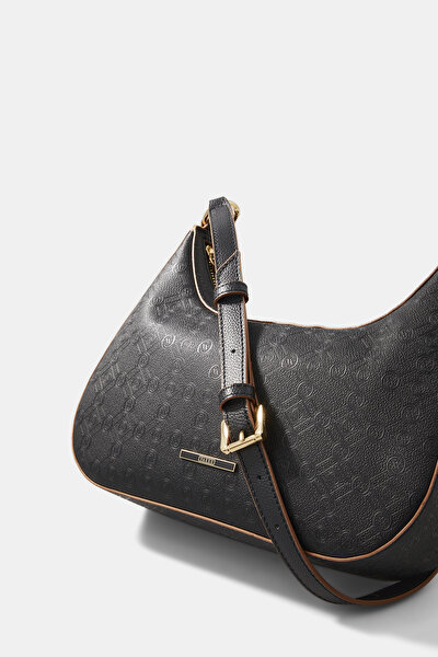 BLACK MONOGRAM BAG 4