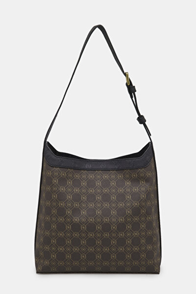 BLACK MONOGRAM BAG 4