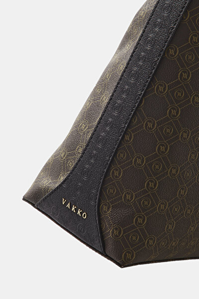 BLACK MONOGRAM BAG 5