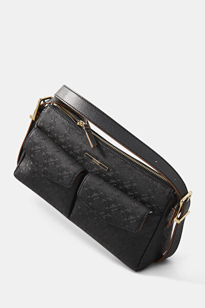 BLACK MONOGRAM BAG 5