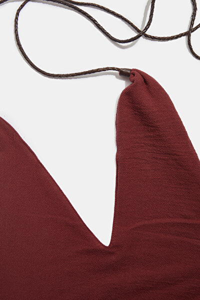 DARK RED DRESS 3