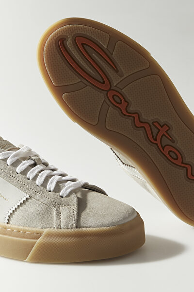 NATURAL SUEDE SNEAKER 4