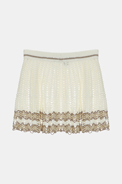 BRONZE KNITTING DESIGN SKIRT 5