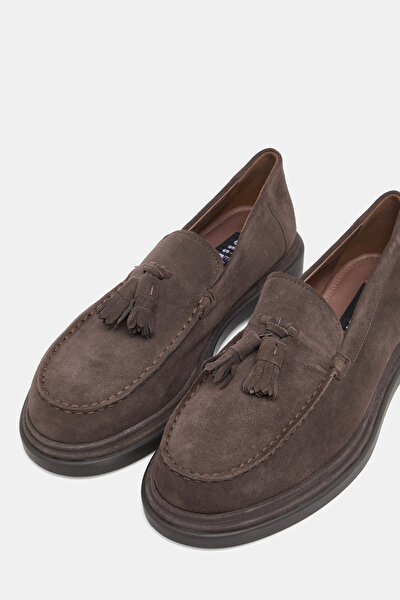 DARK BROWN SUEDE SHOE 5
