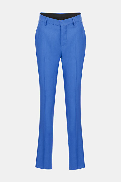 BLUE SKINNY LEG TROUSERS 5