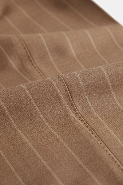 BROWN WIDE LEG TROUSERS 8