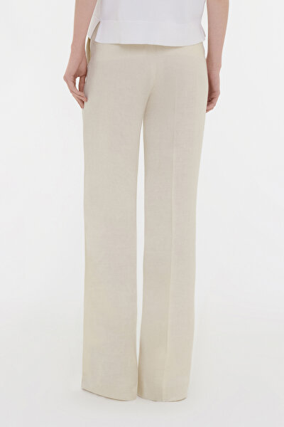 NATURAL STRAIGHT CUT TROUSERS 3