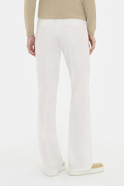 WHITE SKINNY LEG TROUSERS 3