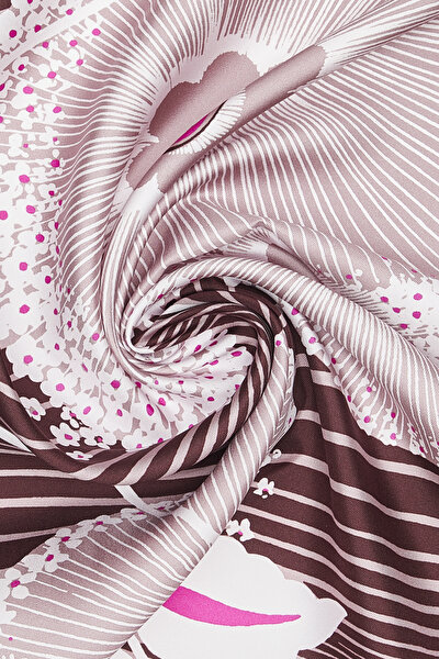 PINK TWILL SCARF 3