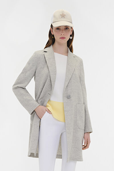 GRAY MELANGE JACKET 3