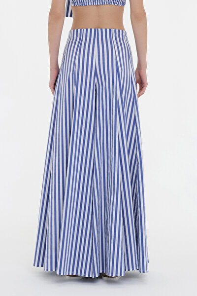 WHITE WIDE LEG TROUSERS 3
