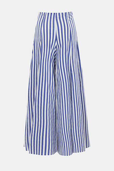WHITE WIDE LEG TROUSERS 5