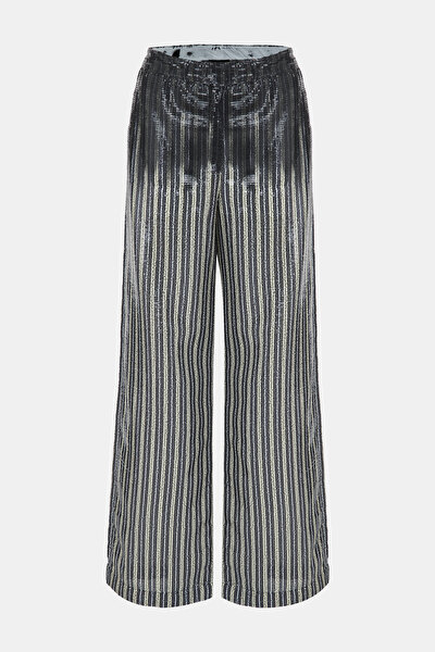 WHITE WIDE LEG TROUSERS 4