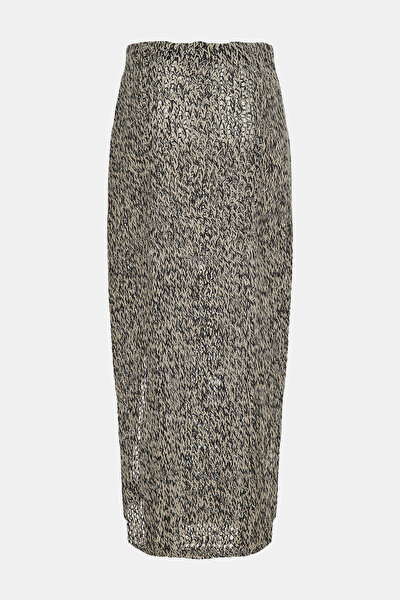 ECRU KNITTING DESIGN SKIRT 5