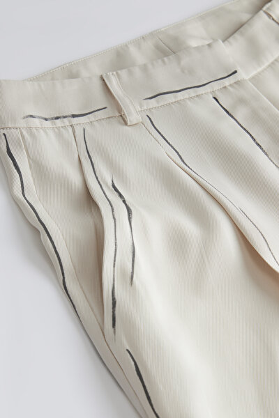 BLACK WIDE LEG TROUSERS 9