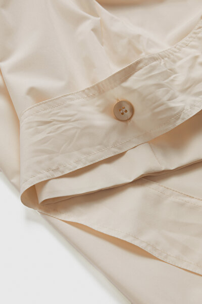 ECRU WIDE LEG TROUSERS 9