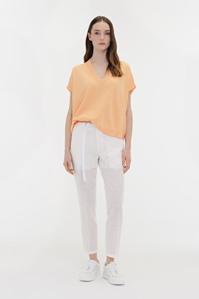 ORANGE V NECK JERSEY 3