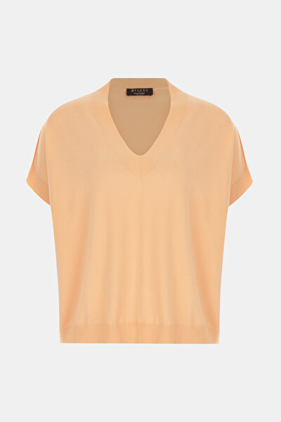 ORANGE V NECK JERSEY 4