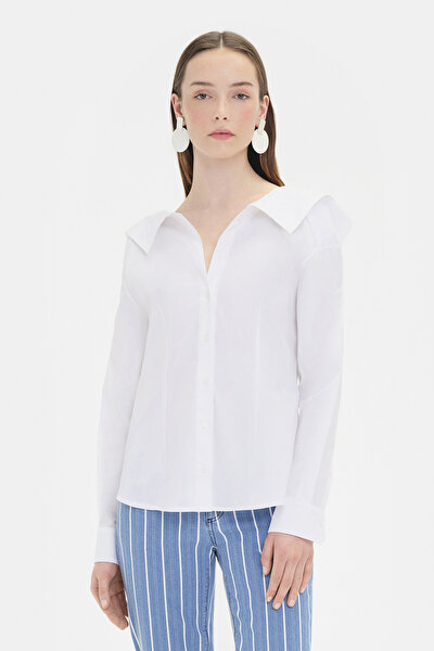 WHITE LONG SLEEVE SHIRT 4