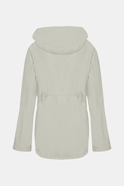 ECRU LINEN LIGHT OVERCOAT 5