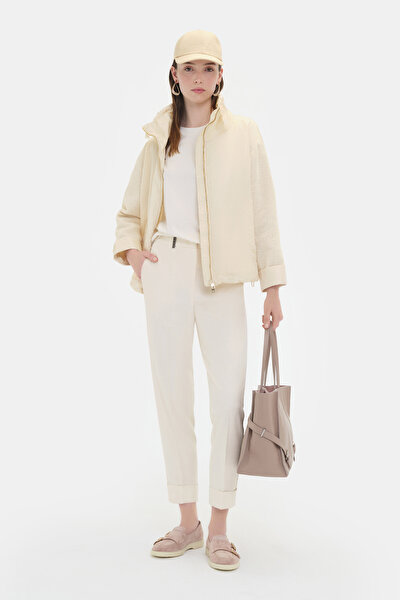BEIGE LEATHER BAG 4