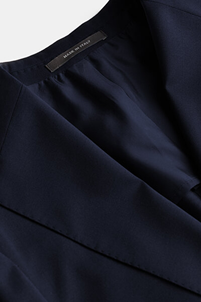 NAVY BLUE WOOL SUIT 8
