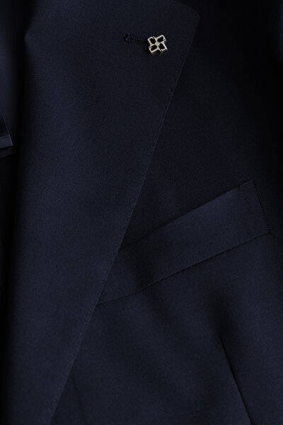 NAVY BLUE WOOL SUIT 9