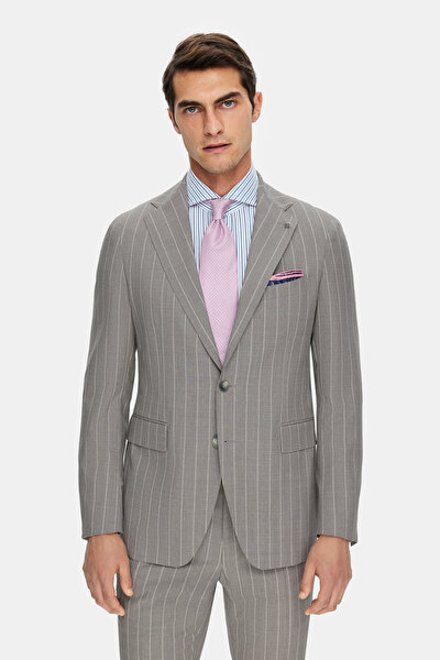 LIGHT GREY WOOL SUIT 3