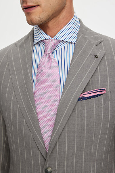LIGHT GREY WOOL SUIT 4