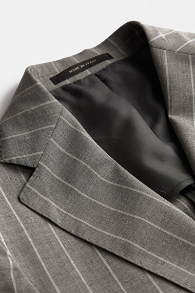 LIGHT GREY WOOL SUIT 8