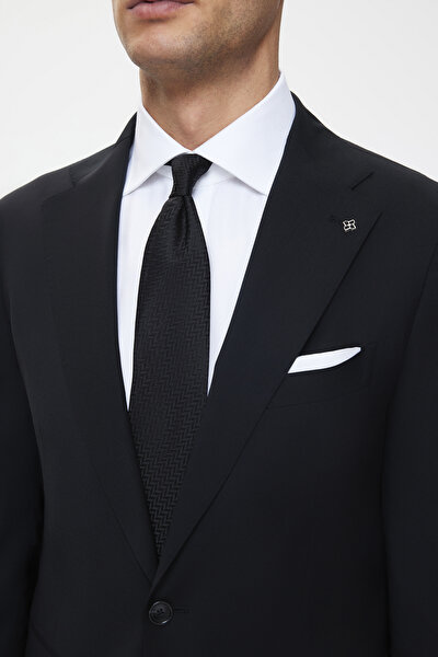BLACK WOOL SUIT 3