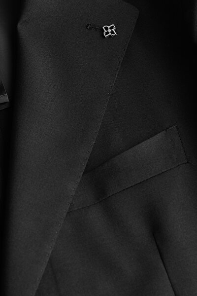 BLACK WOOL SUIT 8