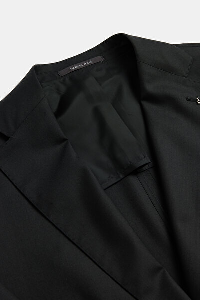 BLACK WOOL/SILK SUIT 3