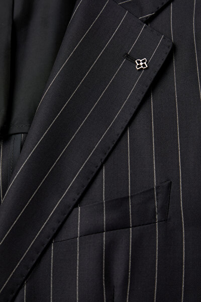 NAVY BLUE WOOL SUIT 3