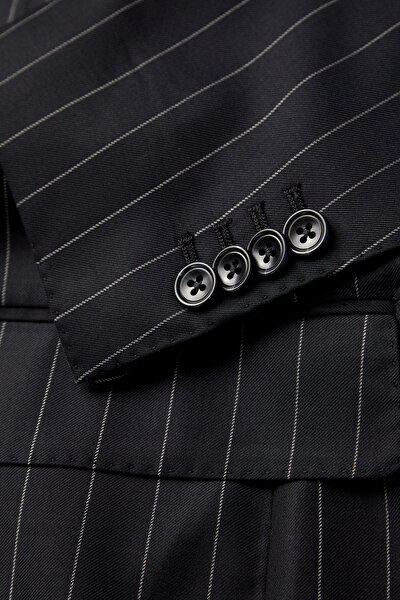 NAVY BLUE WOOL SUIT 4
