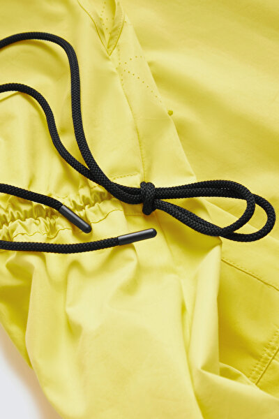 LIGHT YELLOW SLEEVELESS DRESS 10