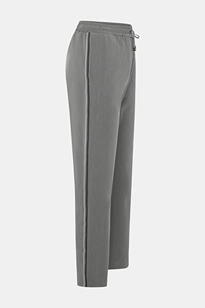 DARK GREY STRAIGHT CUT TROUSERS 3