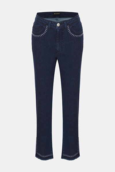 LACİVERT JEAN PANTOLON 5