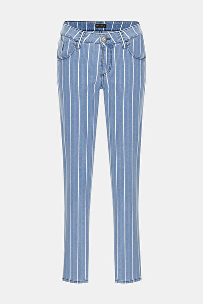 WHITE SKINNY LEG TROUSERS 4
