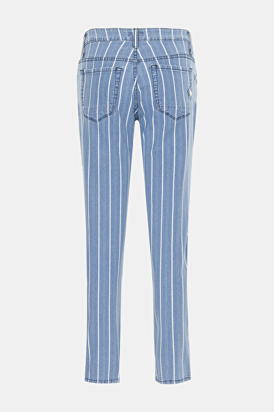 WHITE SKINNY LEG TROUSERS 5
