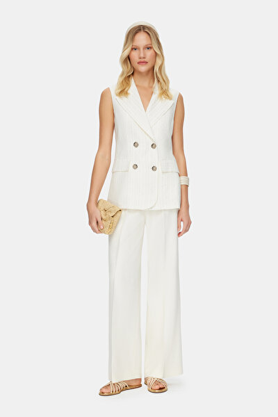 DORE SURPLICE NECKLINE (CROSS-OVER NECKLINE) VEST 3