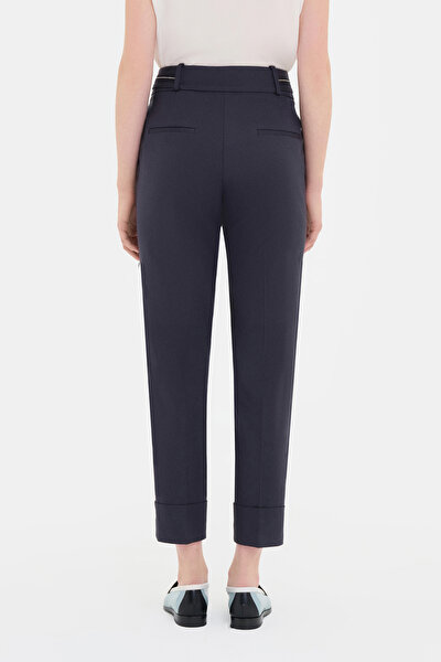 LACİVERT DAR PAÇA PANTOLON 3