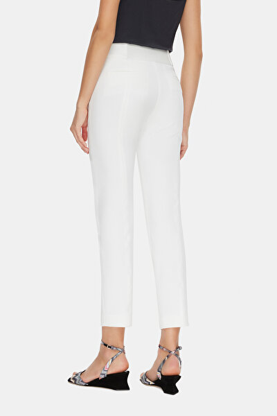 WHITE SKINNY LEG TROUSERS 3