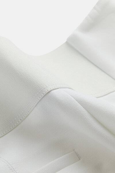 WHITE SKINNY LEG TROUSERS 8