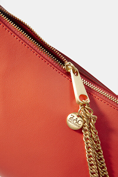 ORANGE LEATHER BAG 4