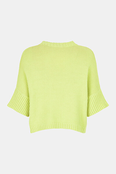NEON GREEN BASIC / ROUND NECKLINE JERSEY 5